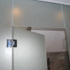 Luxury Bespoke Glass Above Door Panel