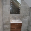 Luxury Ensuite Installation Basin Unit & Mirror Detail