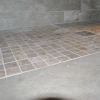 Luxury Walk In Wet Room - Flush  Mosaic Detail