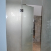 Luxury Wet Room Installation Glass Door Detail