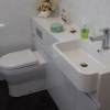 Britton Fitted Furniture Including Moulded Basin Worktop