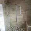 Luxury Walk In Wet Room Including Shower Alcove And Seating Area