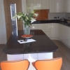 Luxury Fitted Kitchen Island Seating Area