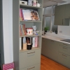 Luxury Schuller Kitchen With Colour Matched Tall Book Shelf