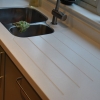 CORIAN Worktop Drainer Grooves