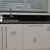 Luxury Kitchen Installation - M STONE Worktop & High Gloss Ivory