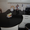 Luxury Silestone Curved Breakfast Bar Area