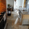 Solid Travertine Flooring Including WARM UP Underfloor Heating System